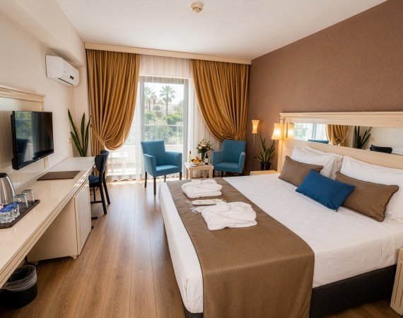 Standart Oda (Pamukkale Havuz Manzaralı)